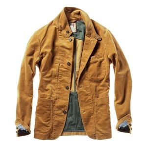 NWT Relwen Cord Trap Blazer - Bright Honey